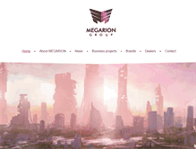 Tablet Screenshot of megarion.com